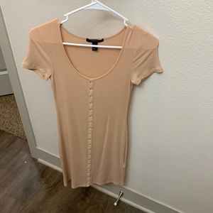 Forever 21 Casual Button Front Midi Dress